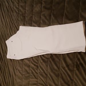 NWT White Medium Hue capri legging